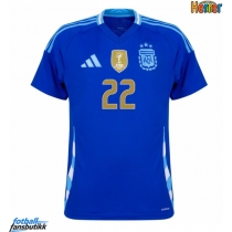 Argentina Lautaro Martinez #22 Bortedrakt Copa America 2024 Kortermet